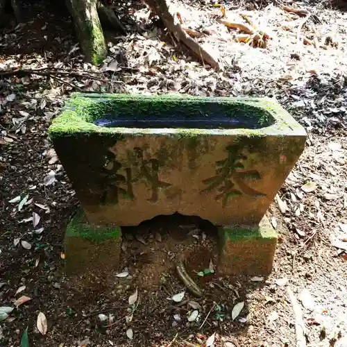 沼尾神社の手水舎