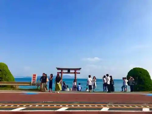 白鬚神社の景色