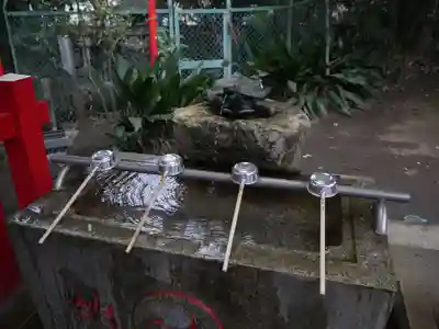 赤堤六所神社の手水舎