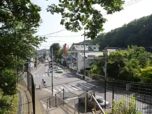 武州柿生琴平神社の景色