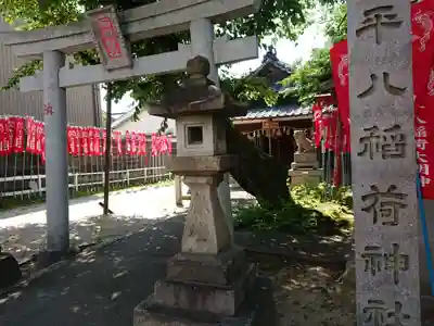 稲荷社(平八稲荷神社)の鳥居