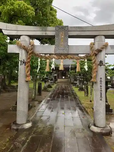 佐伊津神社の鳥居