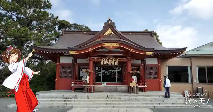 稲毛浅間神社の本殿・本堂
