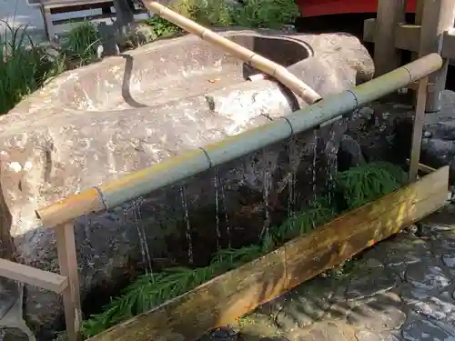 天河大辨財天社の手水舎