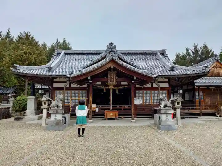 美波多神社の本殿・本堂