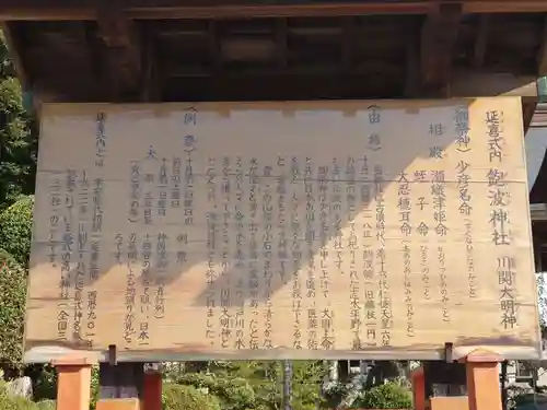 飽波神社の歴史