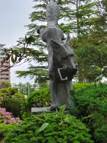 竹駒神社の狛犬