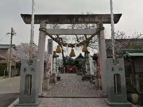 神館飯野高市本多神社の鳥居