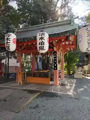 金王八幡宮の手水舎