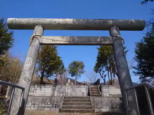 浅間神社の鳥居