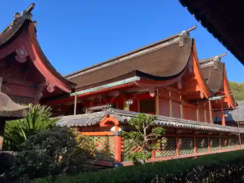 伊佐爾波神社の本殿