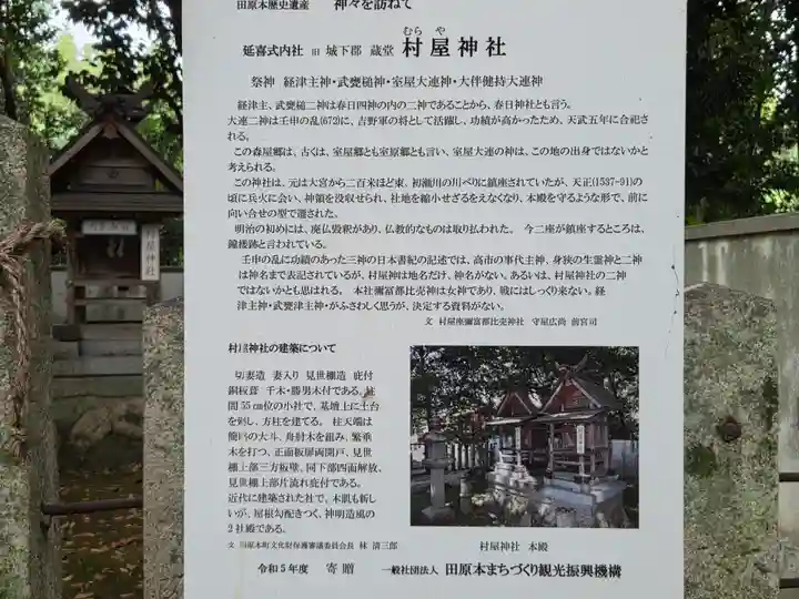 村屋坐弥冨都比売神社(奈良県)