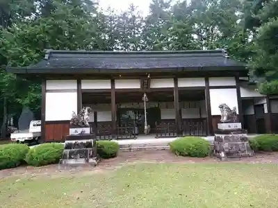 松川神社の本殿・本堂