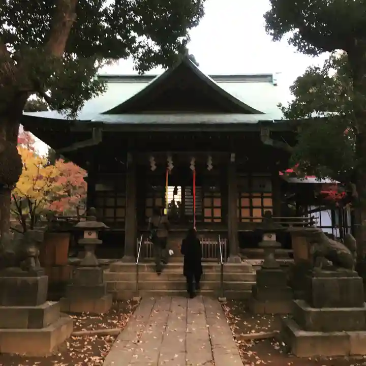 西向天神社の本殿・本堂