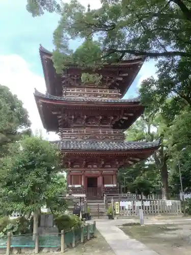 甚目寺の塔