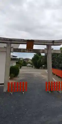 本多神社の鳥居