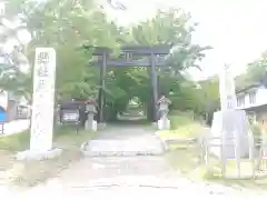 釧路一之宮 厳島神社の鳥居