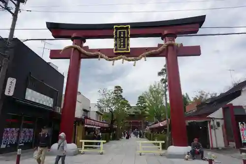 笠間稲荷神社の鳥居