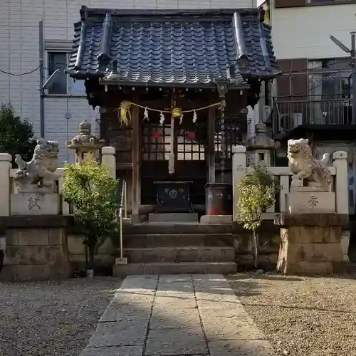 亀戸水神社の本殿・本堂