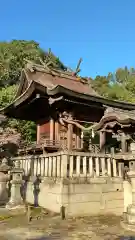 阿智神社の本殿