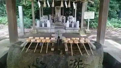 愛知縣護國神社の手水舎
