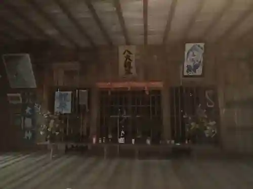 白石社の本殿・本堂