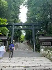 諏訪大社下社秋宮の鳥居