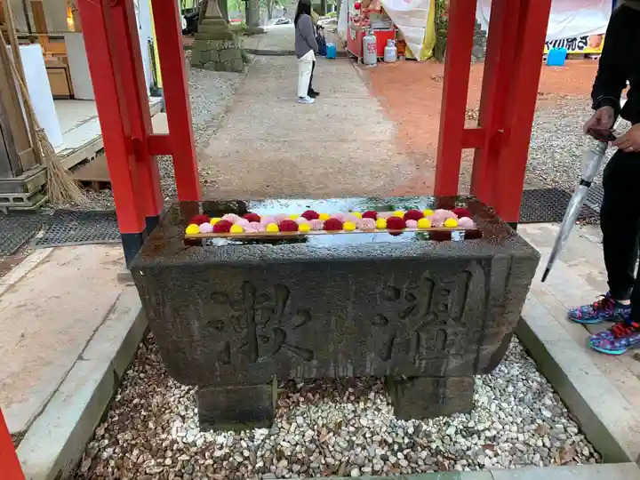 石浦神社の手水舎