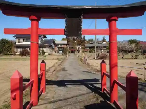 礒部神社の鳥居