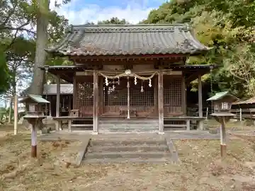 挙張神社の本殿・本堂