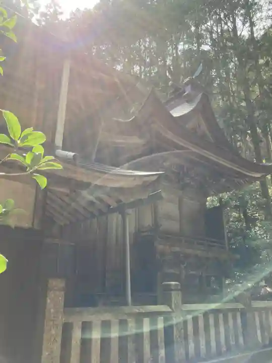 田賀神社の本殿・本堂