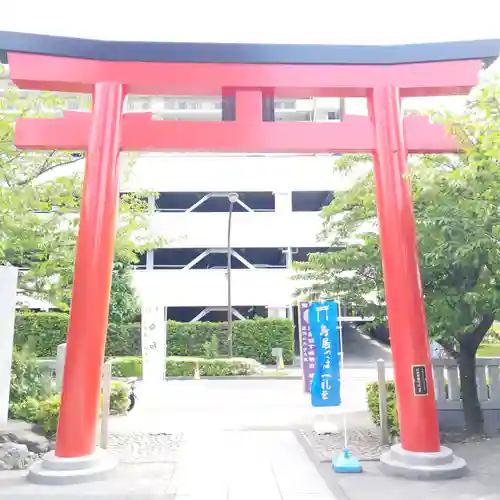 亀戸浅間神社の鳥居