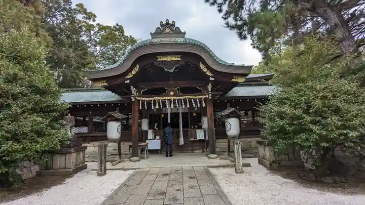 御霊神社(上御霊神社)の本殿・本堂