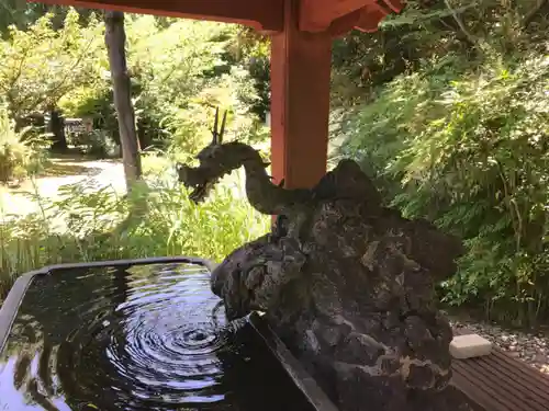 寛永寺開山堂の手水舎