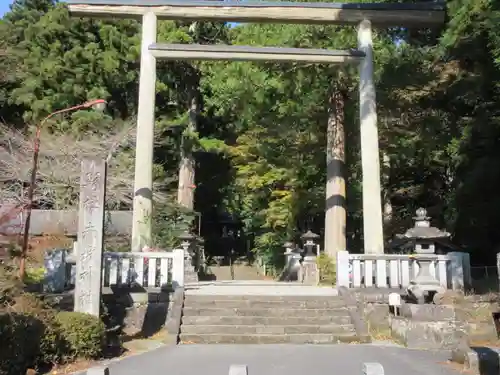 赤城神社(三夜沢町)の鳥居