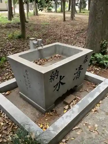成海神社（羽黒八幡宮）の手水舎