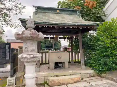 健田須賀神社の手水舎