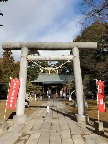 三春大神宮の鳥居