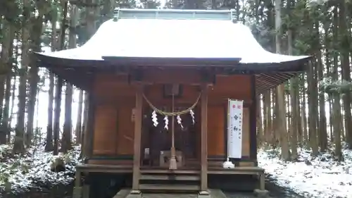 水分神社の本殿