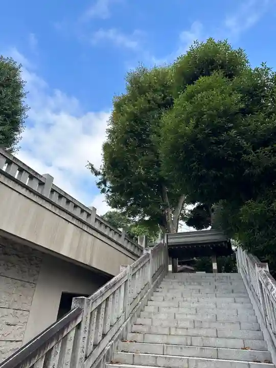 桐ヶ谷氷川神社の景色