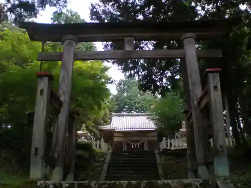 大虫神社の鳥居