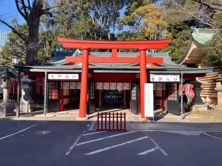 日枝神社の鳥居