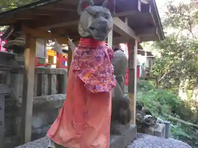 佐助稲荷神社の狛犬