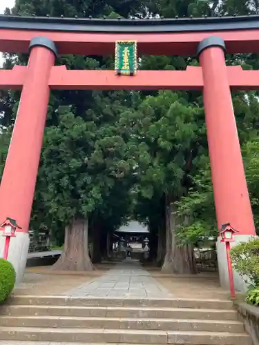 河口浅間神社の鳥居