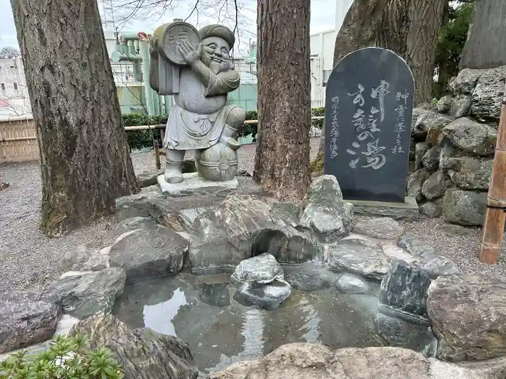 温泉神社〜いわき湯本温泉〜の手水舎