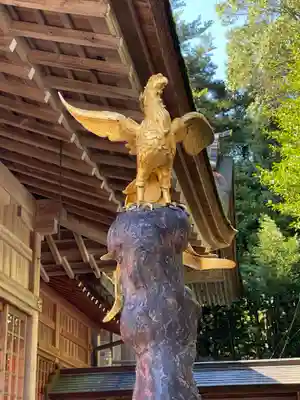 宇倍神社の狛犬