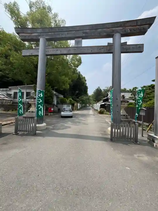 伊太祁曽神社の鳥居