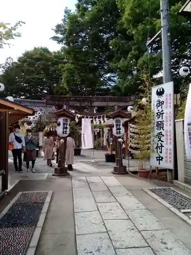 川越熊野神社の鳥居