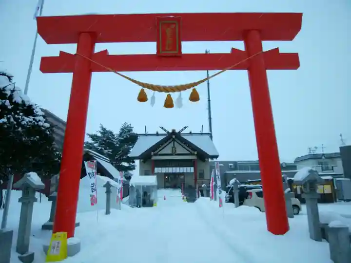 新川皇大神社の初詣