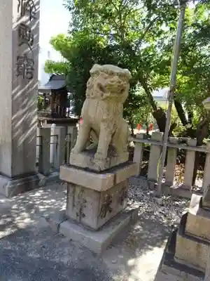 富島神社の狛犬